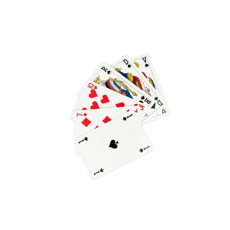 Jeu de cartes personnalisable Belotte Dès 1 pièce 33 cartes - Imprimé en France