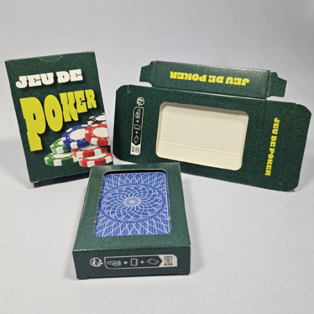 Jeu de cartes personnalisable Poker Dès 1 pièce 55 cartes - Imprimé en France