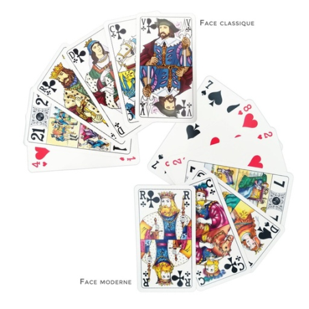 Jeu de cartes personnalisable Tarot Dès 1 pièce 79 cartes - Imprimé en France