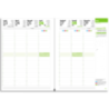 Agenda de bureau personnalisable Com'post (195 x 265 mm) Agenda de bureau personnalisable Com'post (195 x 265 mm)