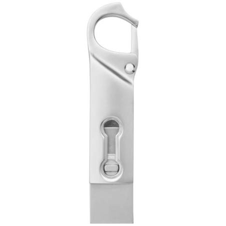 Clé USB publicitaire 3.0 type C avec mousqueton