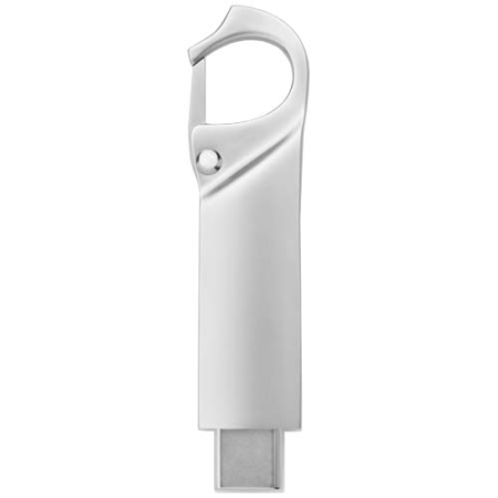 Clé USB publicitaire 3.0 type C avec mousqueton
