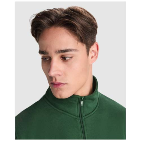 Pull personnalisé col montant zippé Ulan unisexe - S à 3XL