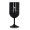 Verre à vin personnalisé Fiesta Made In France Réutilisable 18 cl couleur noir Verre à vin personnalisé Fiesta Made In France Réutilisable 18 cl couleur noir