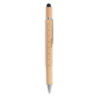 Stylo stylet personnalisé en bambou avec niveau à bulle, règle et embouts de tournevis - TOOLBAM Stylo stylet personnalisé en bambou avec niveau à bulle, règle et embouts de tournevis - TOOLBAM
