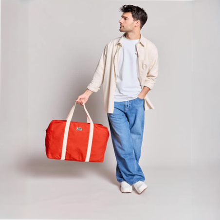 Sac week-end personnalisable Gabriel coton 100% Bio GOTS 350g/m2 Studio by Hindbag
