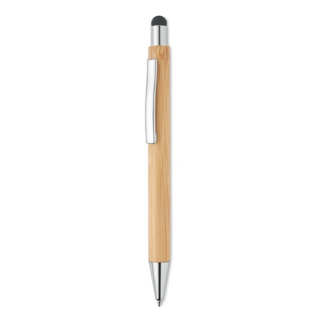 Stylo stylet personnalisable en bambou - BAYBA