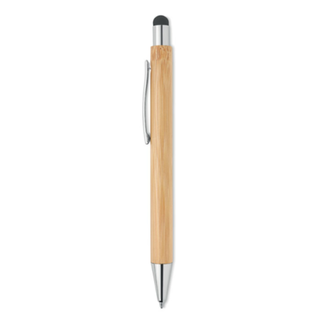 Stylo stylet personnalisable en bambou - BAYBA