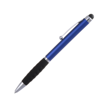 Stylo stylet publicitaire en métal avec grip - Sagur