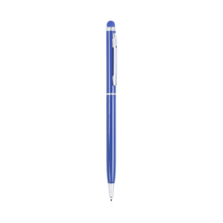 Stylo stylet personnalisable en aluminium - encre bleue - Byzar