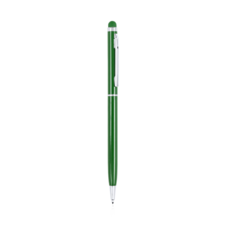 Stylo stylet personnalisable en aluminium - encre bleue - Byzar