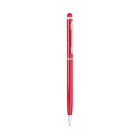 Stylo stylet personnalisable en aluminium - encre bleue - Byzar