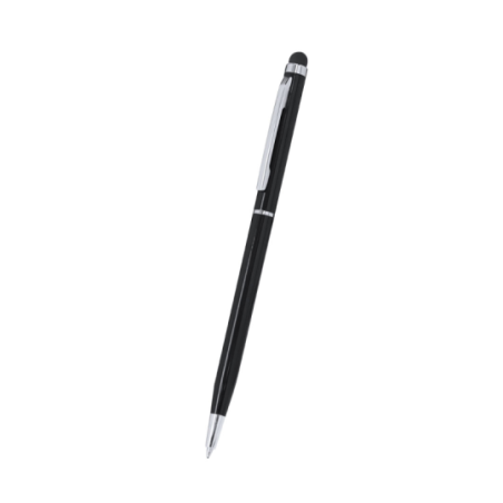 Stylo stylet personnalisé en aluminium recyclé GRS - encre bleue - Winker
