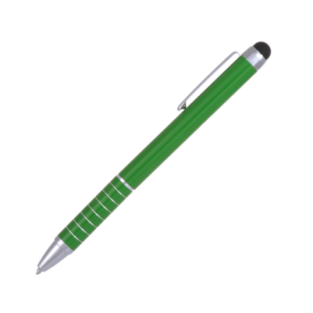 Stylo stylet publicitaire en aluminium - encre bleue - Minox