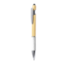 Stylo stylet personnalisé en bambou et papier recyclé - encre bleue - Filipo Stylo stylet personnalisé en bambou et papier recyclé - encre bleue - Filipo