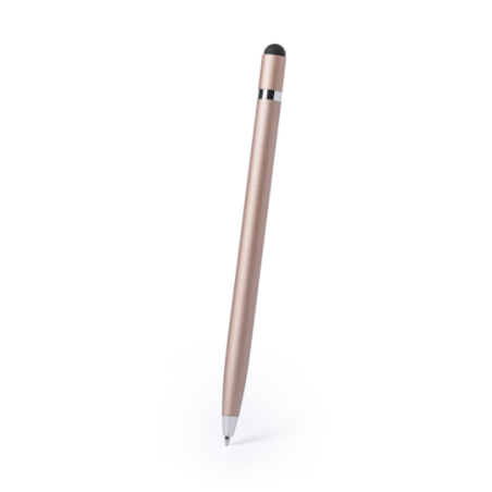 Stylo stylet personnalisable en aluminium - encre bleue - Mulent