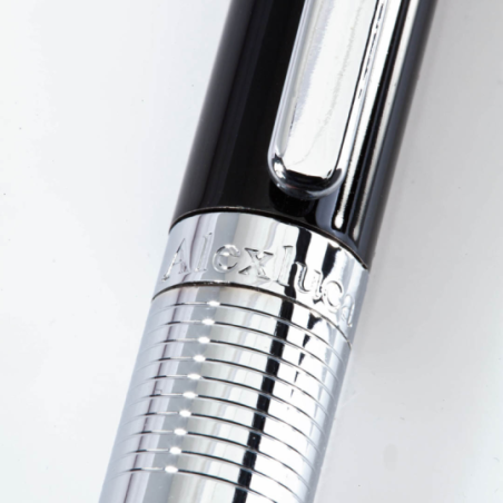 Stylo stylet personnalisé en métal dans son coffret - encre bleue - Lantey