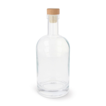 Bouteille d'eau personnalisable 1L avec bouchon en bois FSC