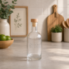 Bouteille d'eau personnalisable 500ML avec bouchon en bois FSC Bouteille d'eau personnalisable 500ML avec bouchon en bois FSC