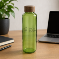 Bouteille en verre recyclé...