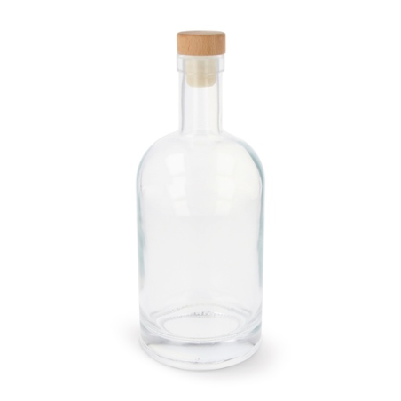Bouteille d'eau personnalisable avec bouchon en bois FSC 750ml - Poxy