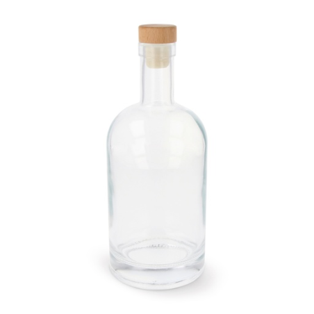 Bouteille d'eau personnalisable avec bouchon en bois FSC 750ml - Poxy