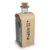 Bouteille en verre recyclé personnalisable avec bouchon en liège 1L - Made in europe - Square Reuuz Bouteille en verre recyclé personnalisable avec bouchon en liège 1L - Made in europe - Square Reuuz