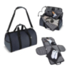 Sac personnalisable de voyage et d'affaire avec housse de vêtement et pochette de chaussure intégrés en PU 210D
