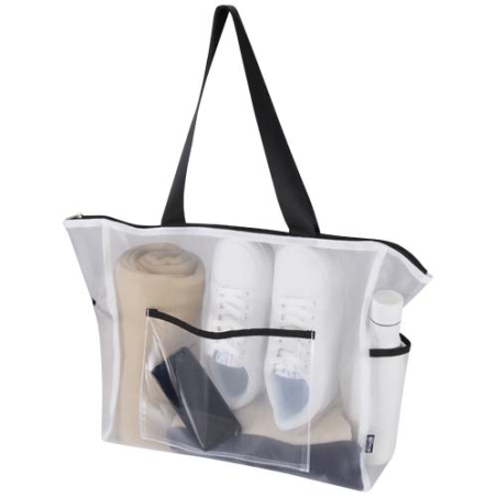 Sac shopping personnalisé en maille recyclé certifiée GRS de 23&nbsp;L - Mesh