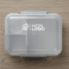 Lunch box personnalisable de 1,45 L avec compartiments et pot à sauce de 150ml Lunch box personnalisable de 1,45 L avec compartiments et pot à sauce de 150ml