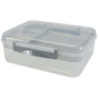 Lunch box personnalisable de 1,45 L avec compartiments et pot à sauce de 150ml Lunch box personnalisable de 1,45 L avec compartiments et pot à sauce de 150ml