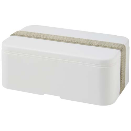 Lunch box personnalisable MIYO&nbsp;POP de 700&nbsp;ml à 50% en PP recyclé certifié Prevented Ocean Plastic - Made in Europe