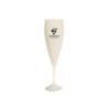 Flute à champagne personnalisable réutilisable en biocopomosite 14 cl Ras Bord