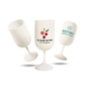 Verre à pied personnalisable en biocomposite 18 cl Ras bord Verre à pied personnalisable en biocomposite 18 cl Ras bord