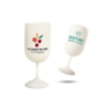 Verre à pied personnalisable en biocomposite 18 cl Ras bord Verre à pied personnalisable en biocomposite 18 cl Ras bord