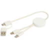 Câble 5 en 1 Citala en plastique recyclé de 30 cm pour la synchronisation des données et la charge rapide de 27 W Câble 5 en 1 Citala en plastique recyclé de 30 cm pour la synchronisation des données et la charge rapide de 27 W