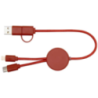 Câble 5 en 1 Citala en plastique recyclé de 30 cm pour la synchronisation des données et la charge rapide de 27 W Câble 5 en 1 Citala en plastique recyclé de 30 cm pour la synchronisation des données et la charge rapide de 27 W
