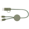 Câble 5 en 1 Citala en plastique recyclé de 30 cm pour la synchronisation des données et la charge rapide de 27 W Câble 5 en 1 Citala en plastique recyclé de 30 cm pour la synchronisation des données et la charge rapide de 27 W