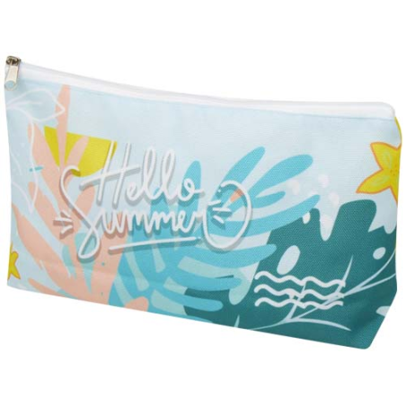 Trousse de voyage en rPET avec impression par sublimation - petit modèle