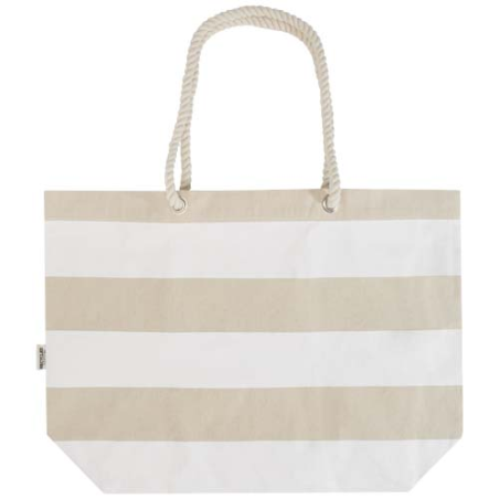 Tote bag de plage personnalisable Florida en coton recyclé GRS 270&nbsp;g/m²