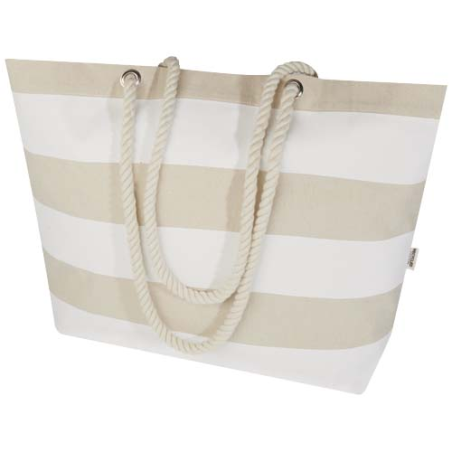 Tote bag de plage personnalisable Florida en coton recyclé GRS 270&nbsp;g/m²