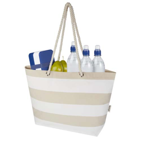 Tote bag de plage personnalisable Florida en coton recyclé GRS 270&nbsp;g/m²