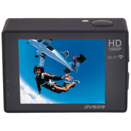 Caméra de sport avec son étui personnalisé Prixton DV609