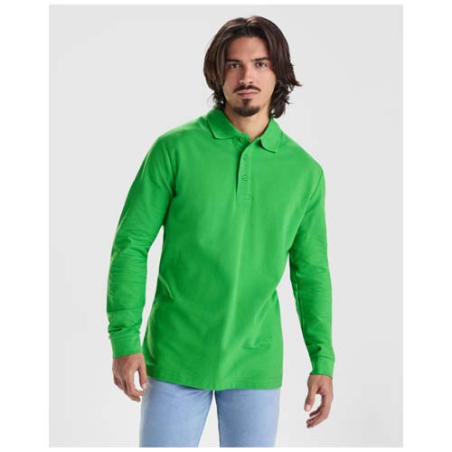 Polo publicitaire Estrella en coton piqué 220g/m² pour homme - S à 3XL