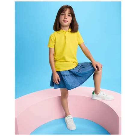 Polo publicitaire Star en coton piqué 200g/m² pour enfant - 3 à 12 ans