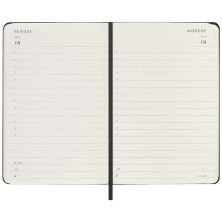 Agenda de poche personnalisable quotidien 12&nbsp;mois Moleskine à couverture rigide 2026
