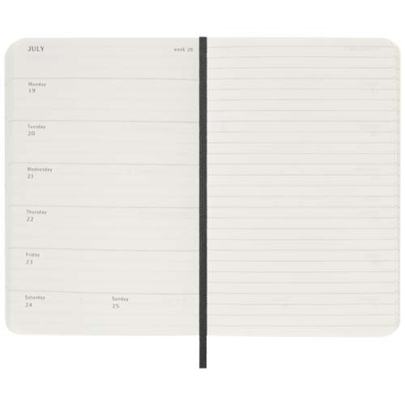 Agenda de poche personnalisable hebdomadaire 12&nbsp;mois Moleskine à couverture souple 2026