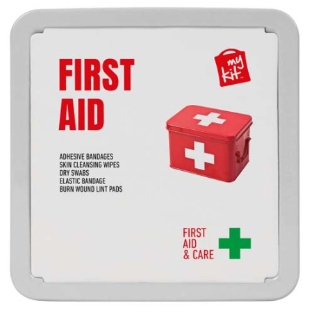 Kit de premiers secours personnalisable Mykit en métal