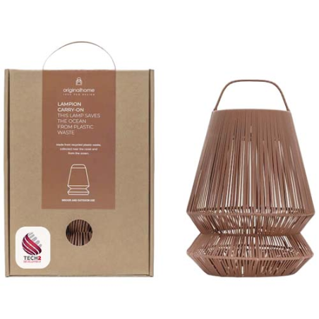 Abat-jour personnalisable portable en plastique recyclé Originalhome Lampion