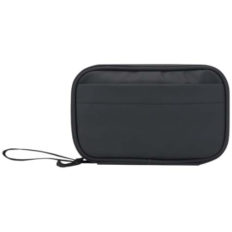 Pochette personnalisable technique en cuir PU recyclée certifiée GRS de 1&nbsp;L Resi Plus